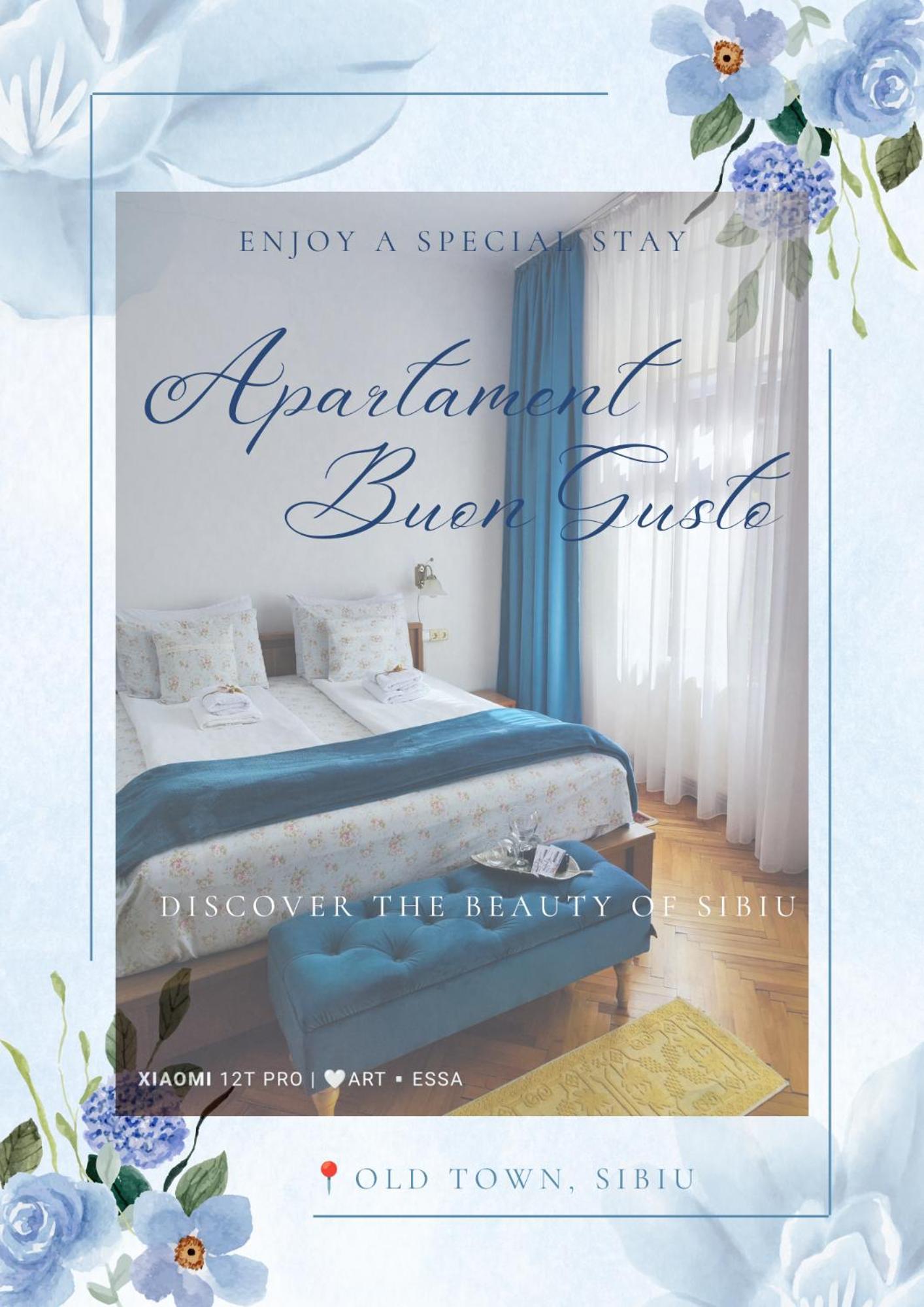 Apartament Buon Gusto,Near Main Square And Liar Bridge,Historical Side Of City Center Sibiu Dış mekan fotoğraf